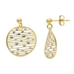 750/18K Ohrstecker Donna