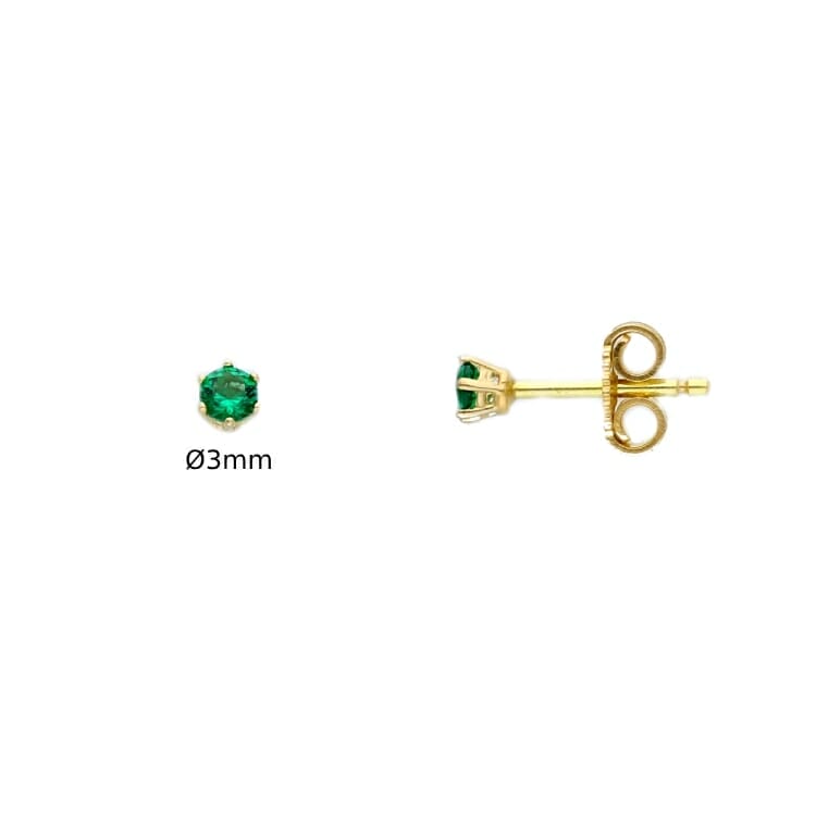 750/18K Ohrstecker Zirkonia
