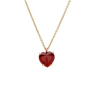 18 Karat Roségold Collier mit Zirkonia – Hochwertige Damen-Goldkette, stilvolles Schmuckstück für besondere Anlässe.