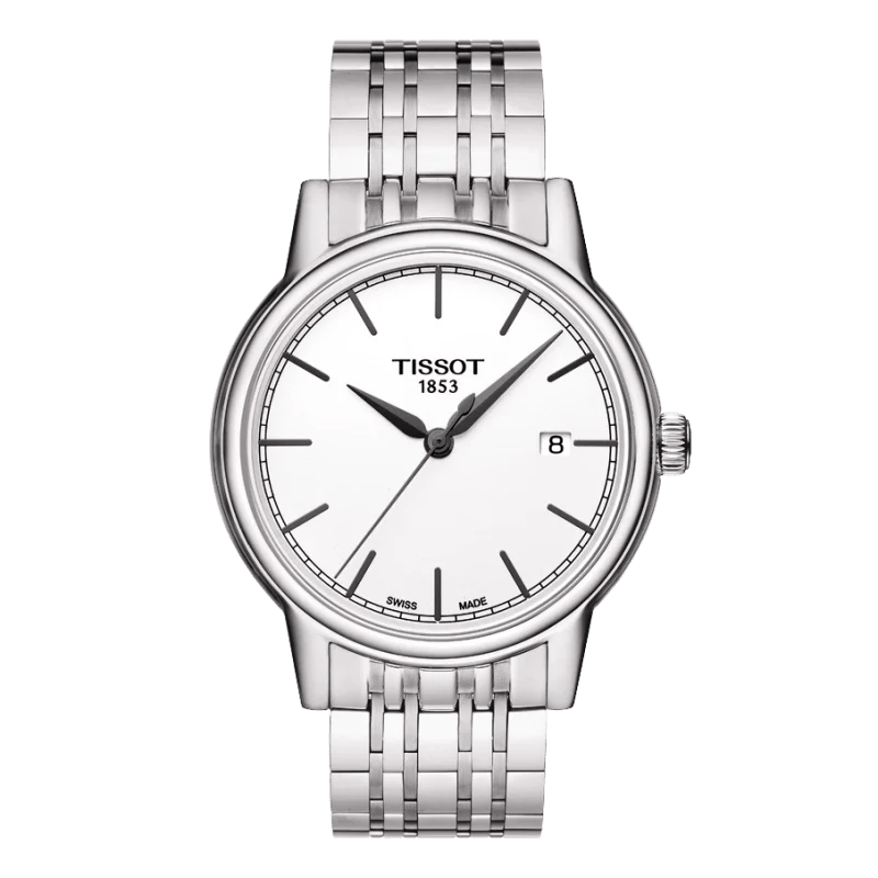 Tissot Carson Premium Quartz Silber Sale – Edelstahl, Quarzwerk & Saphirglas