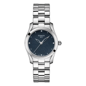 Tissot Flamingo Blau Sale – Aventurin-Zifferblatt mit Brillanten & Edelstahl