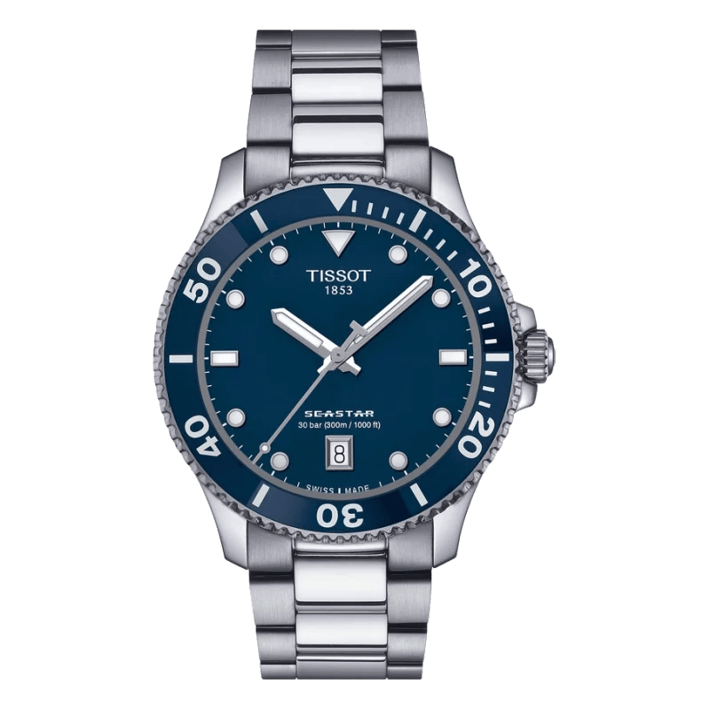 Tissot Seastar 1000 Quartz – Taucheruhr mit 300 m Wasserdichtigkeit & Saphirglas