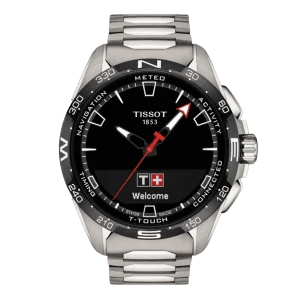 Tissot T-Touch Connect Solar Schwarz-Titan – Smartwatch mit Touchscreen & Solarenergie