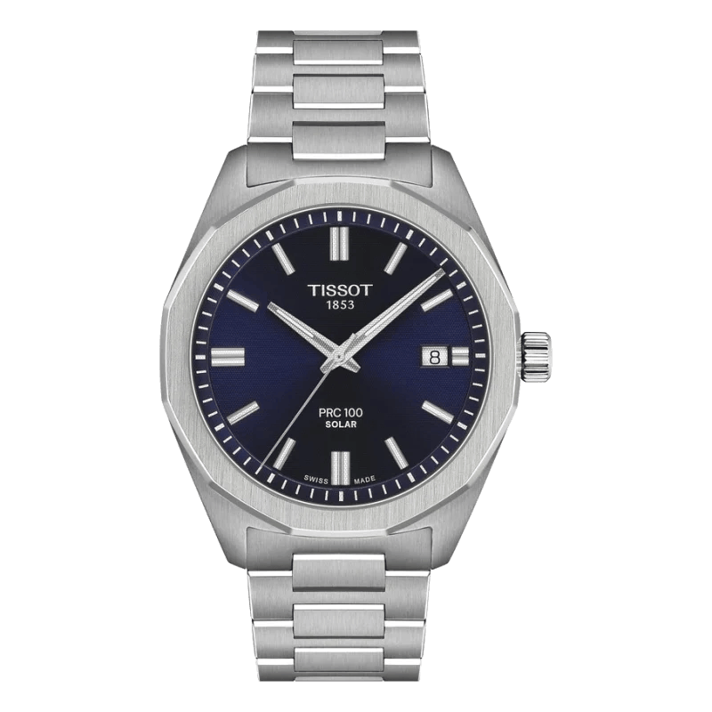 Tissot T151.422.11.041.00 PRC 100 Solar Blau 39mm Edelstahlarmband