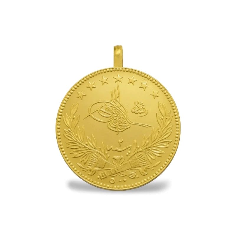 100 Kurush Resat Goldmünze Osmanisches Reich