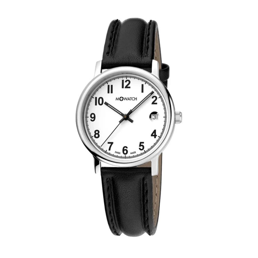 M-Watch WBB.45210.LB – 35mm Damenuhr mit Lederarmband