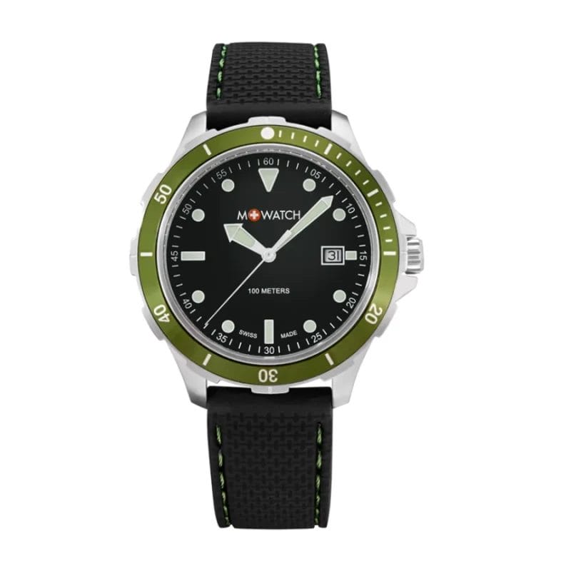 WBX.45220.RB M-Watch Herren Diver 42mm Silikonband