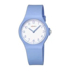 WYA.37110.RD – M-Watch Unisex 37mm Hellblau Silikon