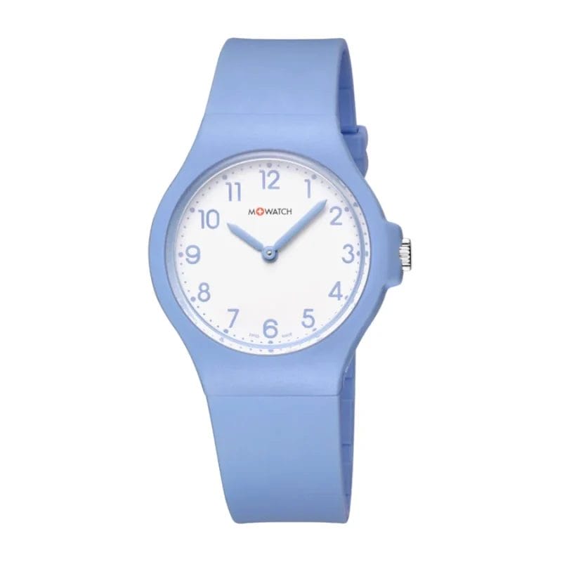 WYA.37110.RD – M-Watch Unisex 37mm Hellblau Silikon