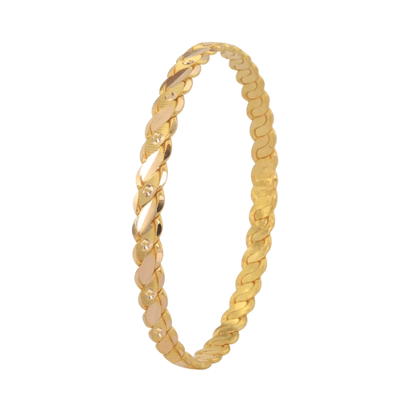 22 Karat Gelbgold Bilezik ERZ003