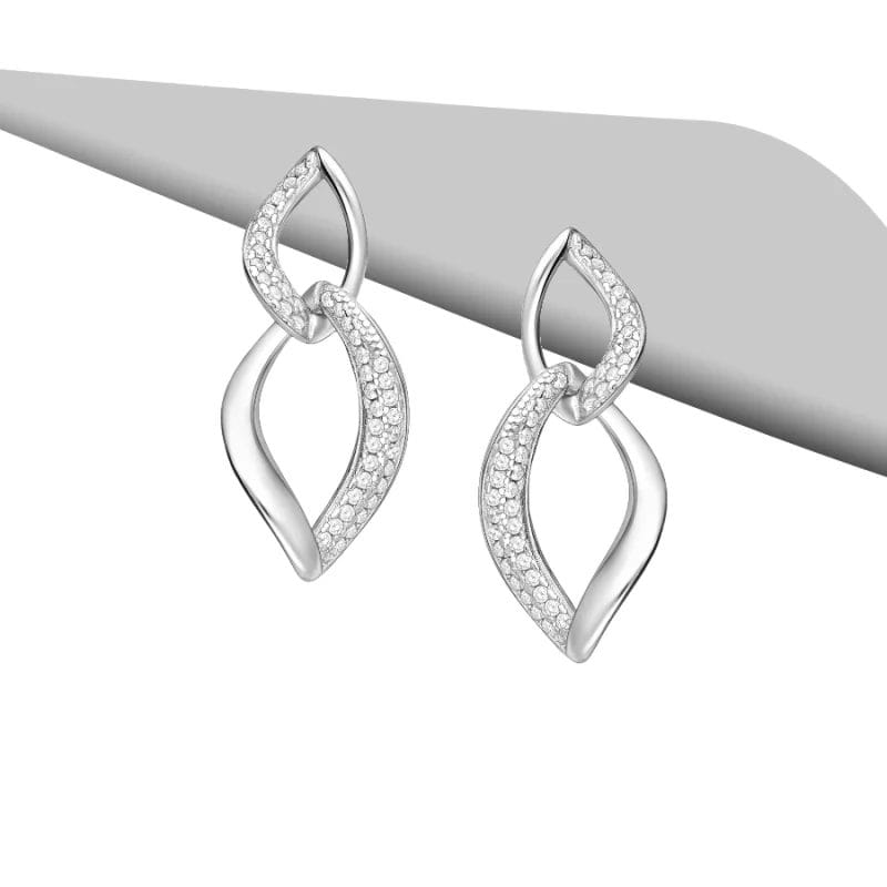 925 Silber Ohrschmuck Zirkonia 701-34115