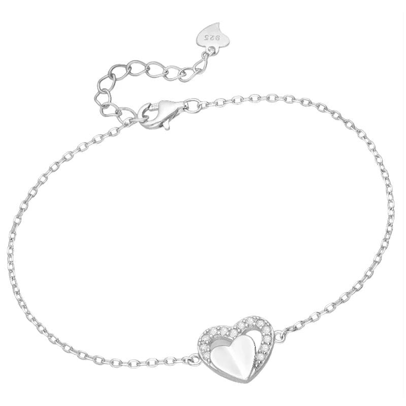 silber-herz-armband-701-34325 925 Silber Armband 701-34325