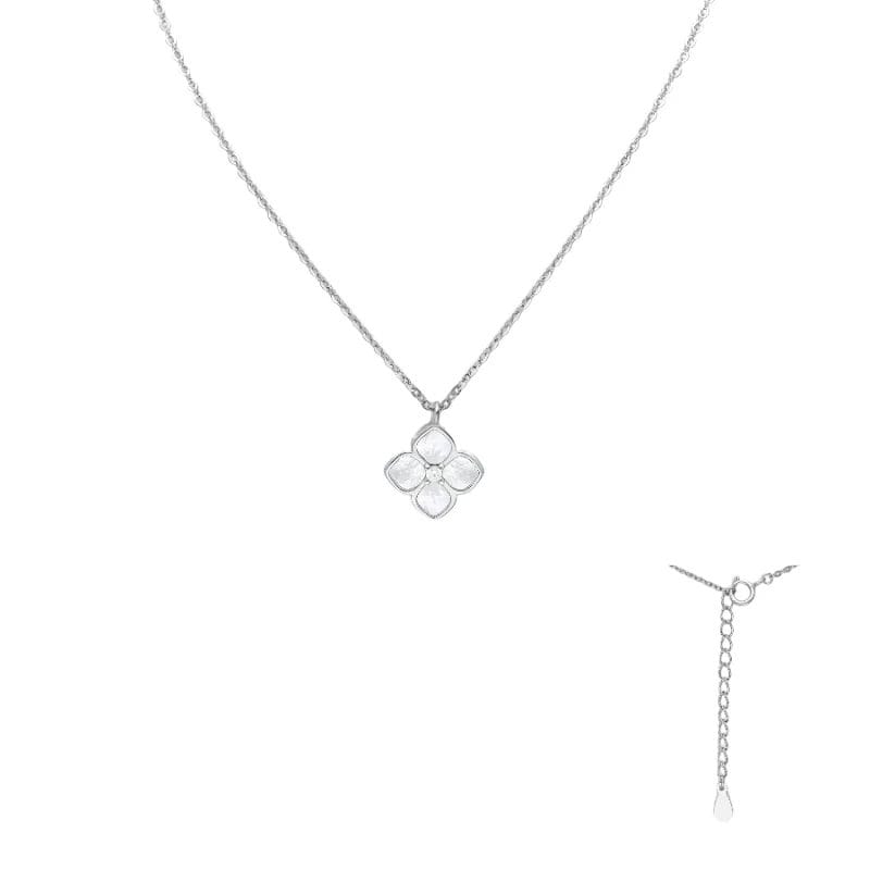 silber-perlmutt-collier-789-4663 925 Silber Collier 789-4663